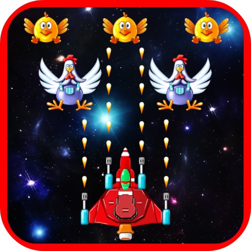 Supper Ship Attack Chicken Space : War Star 2 iOS App