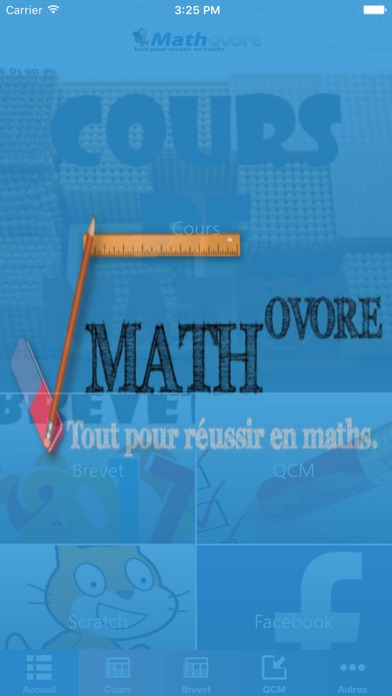 How to cancel & delete Brevet de maths 2017-Mathovore from iphone & ipad 1