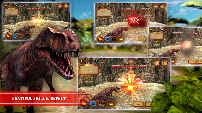 Dinosaur Fighting Game | T-Rex Adventure Simulator(圖2)-速報App