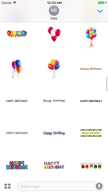 Birthday Gift Maker - Sticker screenshot-4