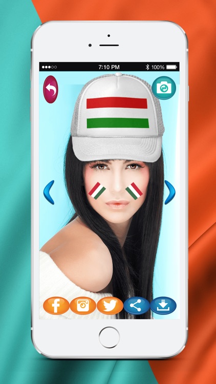 Euro Flags Face Swap Stickers Photo Make.over Game screenshot-3