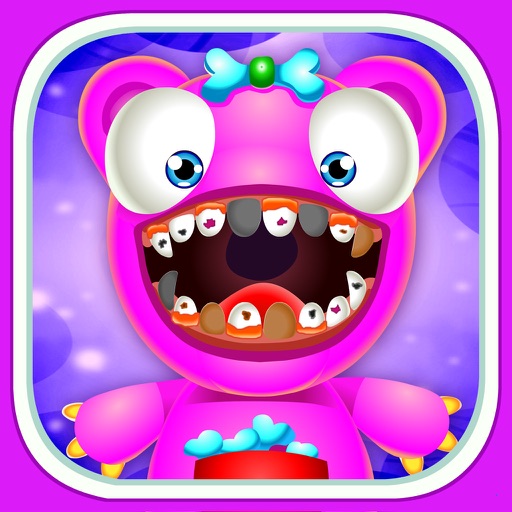 Monster Dentist Doctor Shave - Kid Games Free Icon