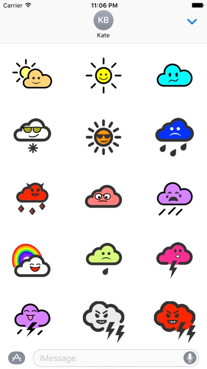 WeatherKins | Kawaii Weather Emoji