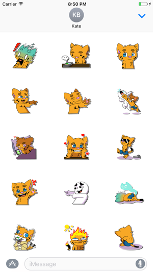 Cute Tiger Sticker(圖1)-速報App