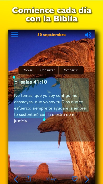 Oraciones Biblicas Diarias – Evangelio Devoción screenshot 2