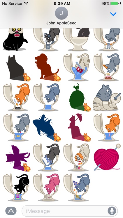 Sweety Cat Sticker 3 screenshot-3