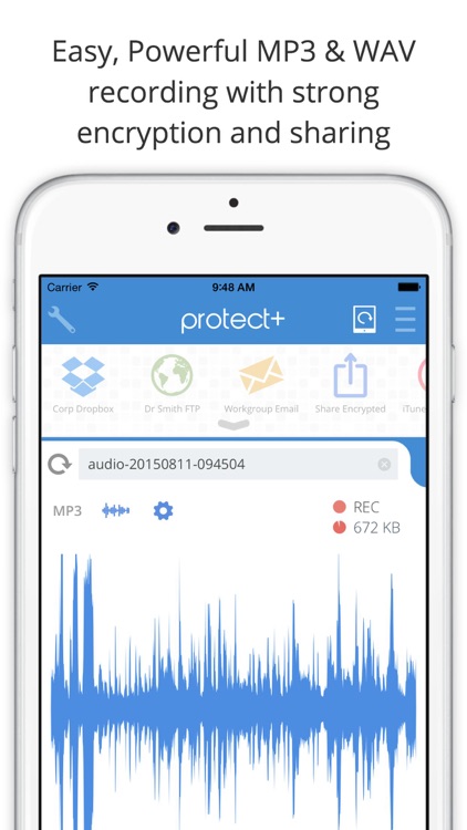 Protect+ Audio Recorder