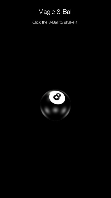 Magic 8-Ball Game