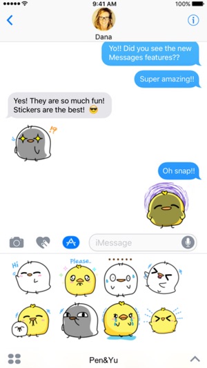 Pen & Yu stickers by ZIRIUS STUDIO for iMessage(圖1)-速報App