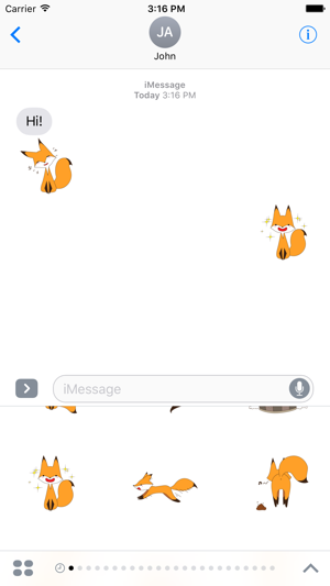 Naughty Fox Sticker(圖4)-速報App