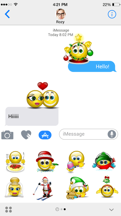 Screenshot #1 pour Wowmoji Animated Emoji Stickers