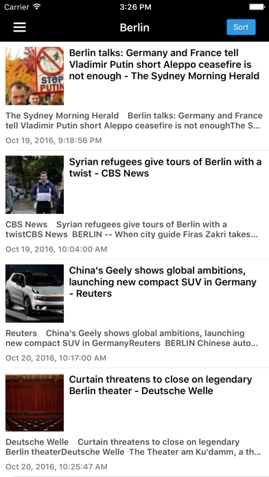 German News in English screenshot 4