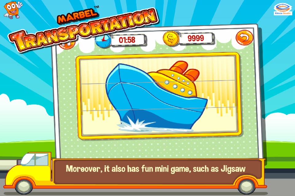 Marbel Transportation Free Edu Games screenshot 4