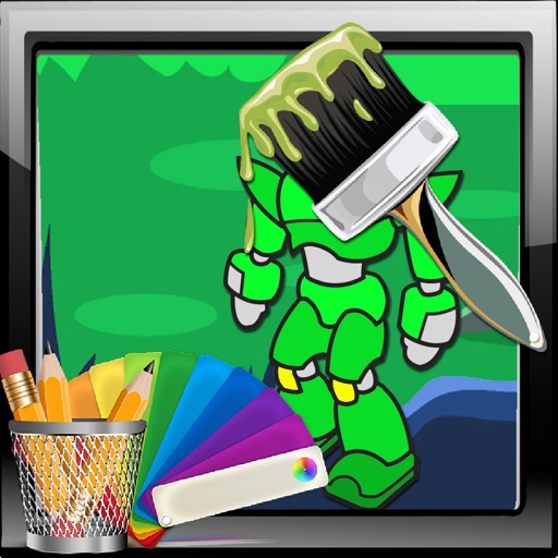 Paint Games rotbot Version iOS App