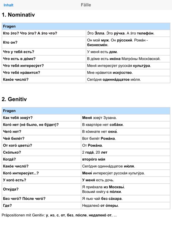 Russische Grammatik Fur Ipad By Macmedia