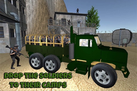 Drive Army CheckPost Truck screenshot 3
