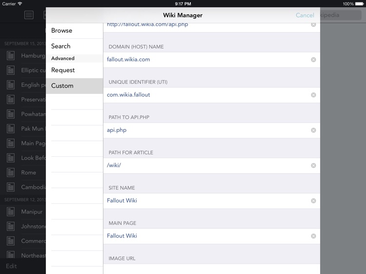 Wikipanion Plus for iPad