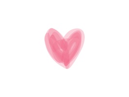 Pastel Heart sticker - love stickers for iMessage