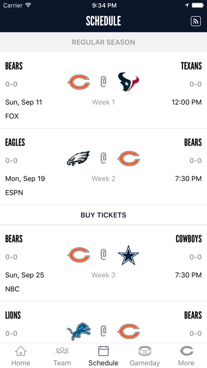 Chicago Bears Official App