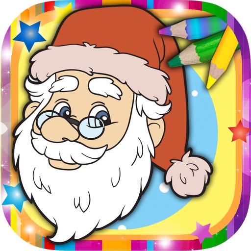 Christmas Coloring Book Pages – Paint & Draw