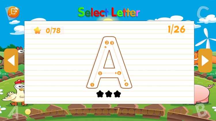 Alphabet Tracing Letters Handwriting For Preschool screenshot-3