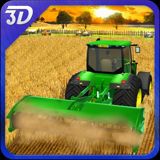 Harvesting Simulator 3D – Farm Tractor Machine Simulation Game Icon