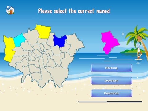 Greater London Puzzle Map screenshot 4