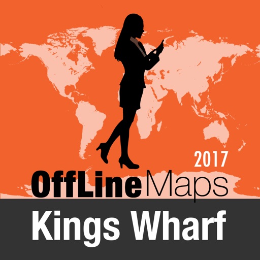 Kings Wharf Offline Map and Travel Trip Guide icon
