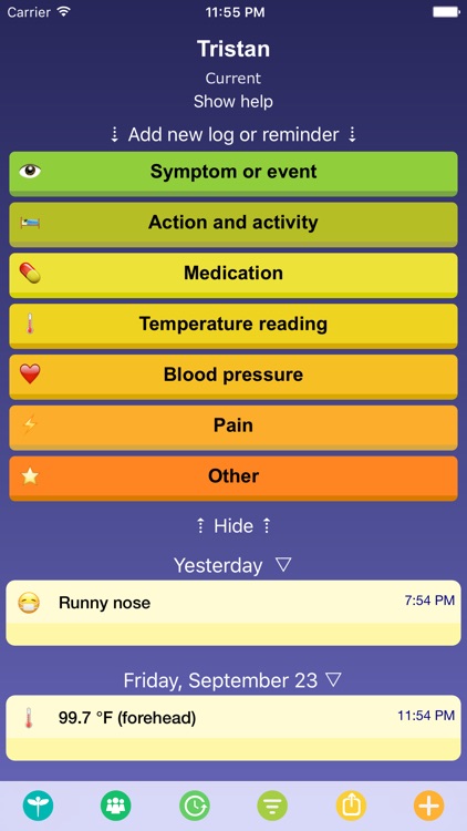 Care Log screenshot-3