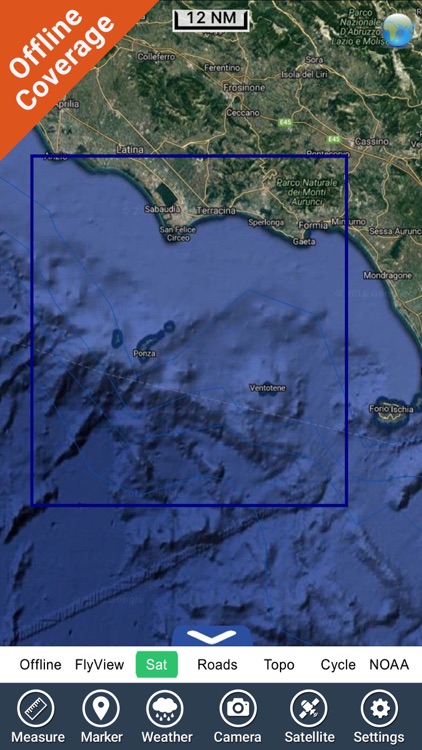 Isole Pontine - GPS Map Navigator screenshot-4