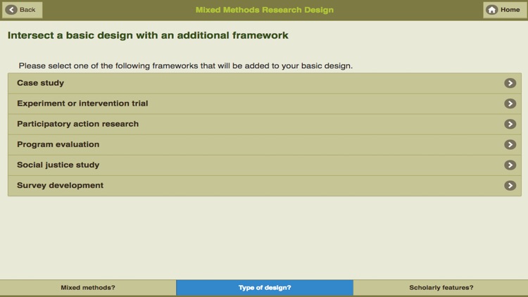 Mixed Methods Research Design