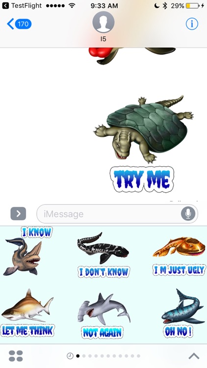 Shark World Stickers