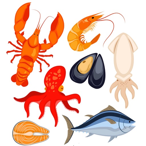 amazing sea food icon