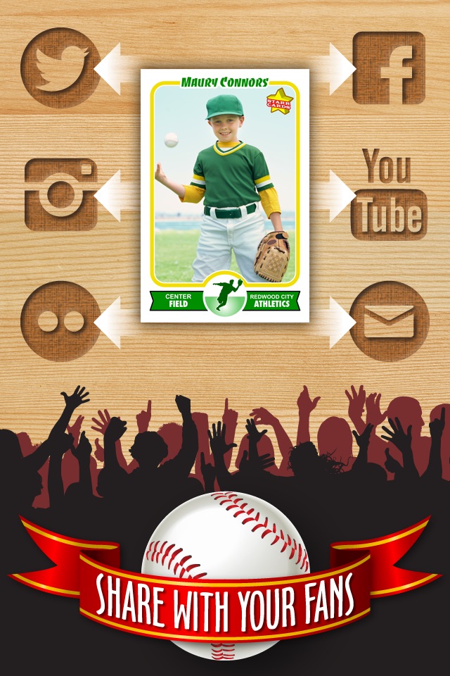 Baseball Card Maker (Ad Free) — Make Your Own Custom Baseball Cards with Starr Cards screenshot 4