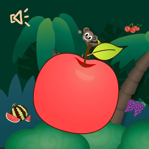 Kids First Fruit Learning App Icon