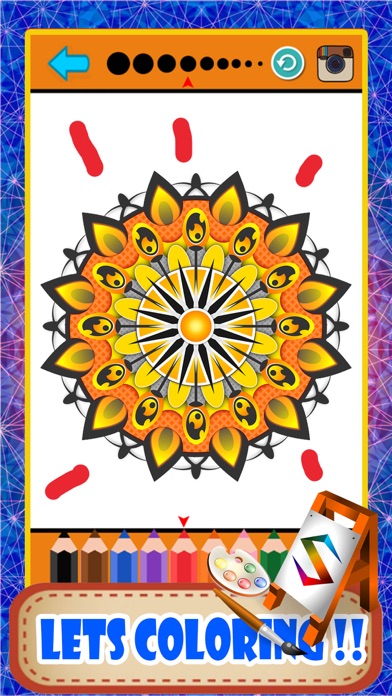 How to cancel & delete Mandala Coloring Pages Adults Mandalas Books App from iphone & ipad 4