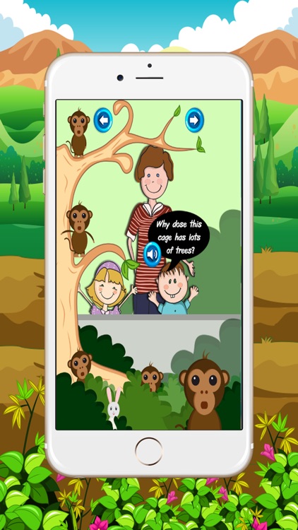 Learn English conversation for kids (Zoo) :  Enhance the skills of listening, reading English. screenshot-3