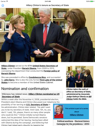 CHI Encyclopedia of Hillary Clinton screenshot 4
