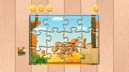 Game screenshot Cute Dinosaur Jigsaw Puzzles Games for Kids Free hack