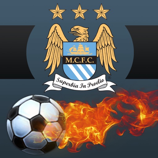 Manchester City FC Striker Challenge Icon