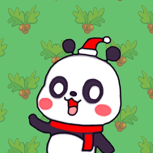 Christmas Panda Animated Stickers icon