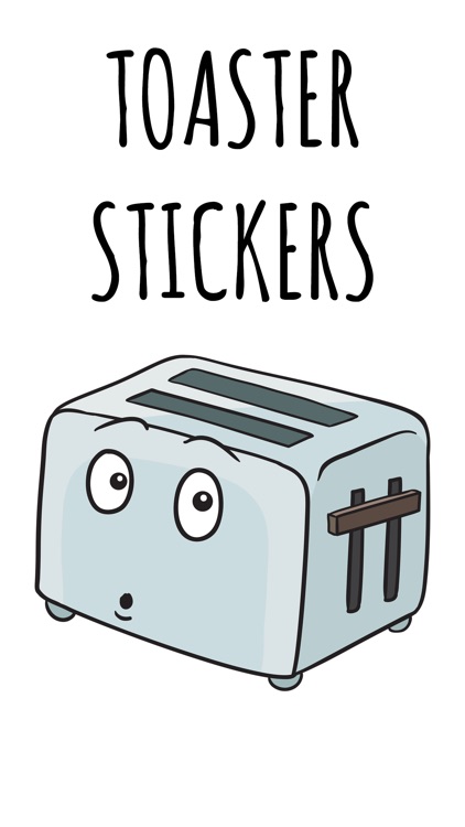 Toaster Stickers - Best emoji for breakfast