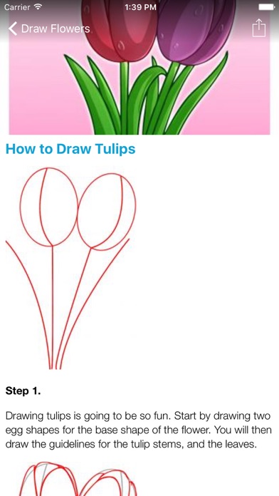 How to cancel & delete How To Draw Flowers - Step By Step Drawing from iphone & ipad 2