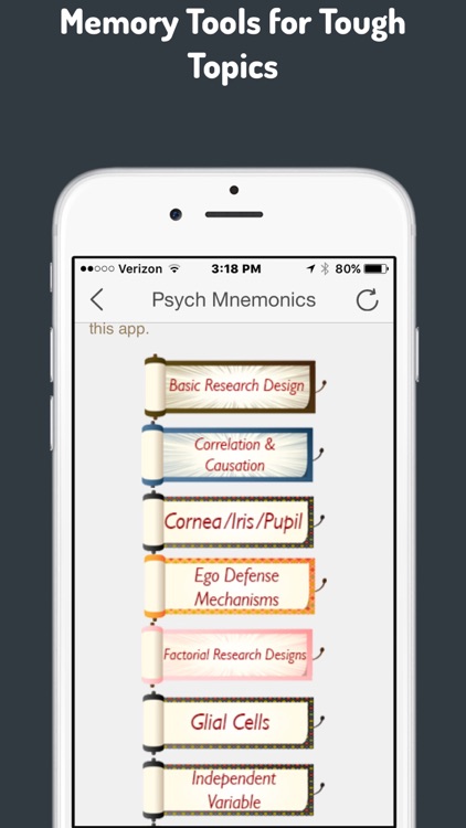 Psych Mnemonics - Memory Tools for Your Psych Test