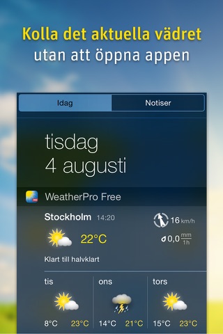 WeatherPro Lite screenshot 3