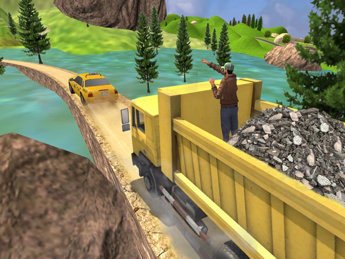 Heavy hill climb cutter excavator 3d