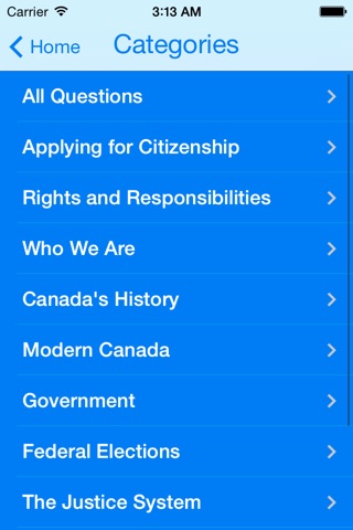 Canadian Citizenship Exam Prep screenshot 3