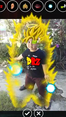 Bildschirmfoto 2 Dragon Anime Power : Camera Sticker Maker iphone
