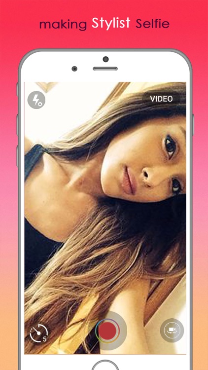 Selfie Shot : gif maker and video maker with best filters, effects and countdown timer selfie