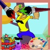 Paint For Kids Game Popeye Version